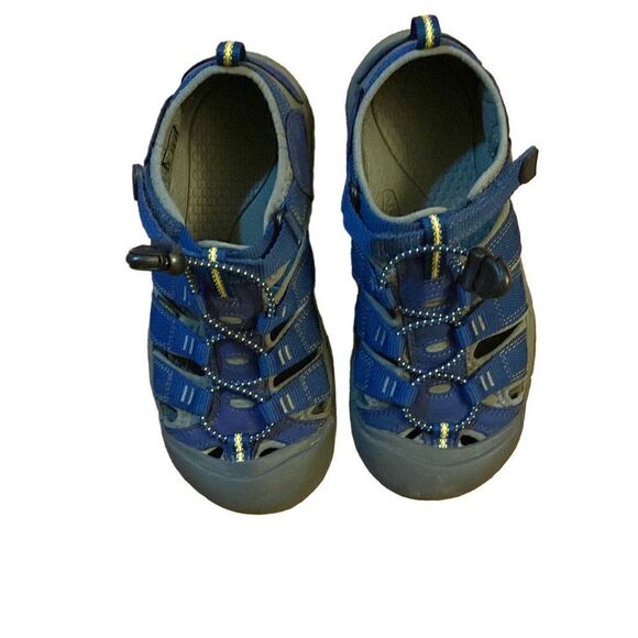 Keen Big Kids Newport H2 Sandals Blue Depths/Gargoyle Size 3 - Picture 3 of 8